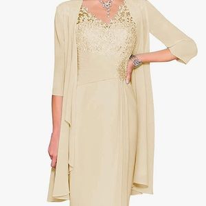 NOVIA Mother of the Bride Dress in Champagne